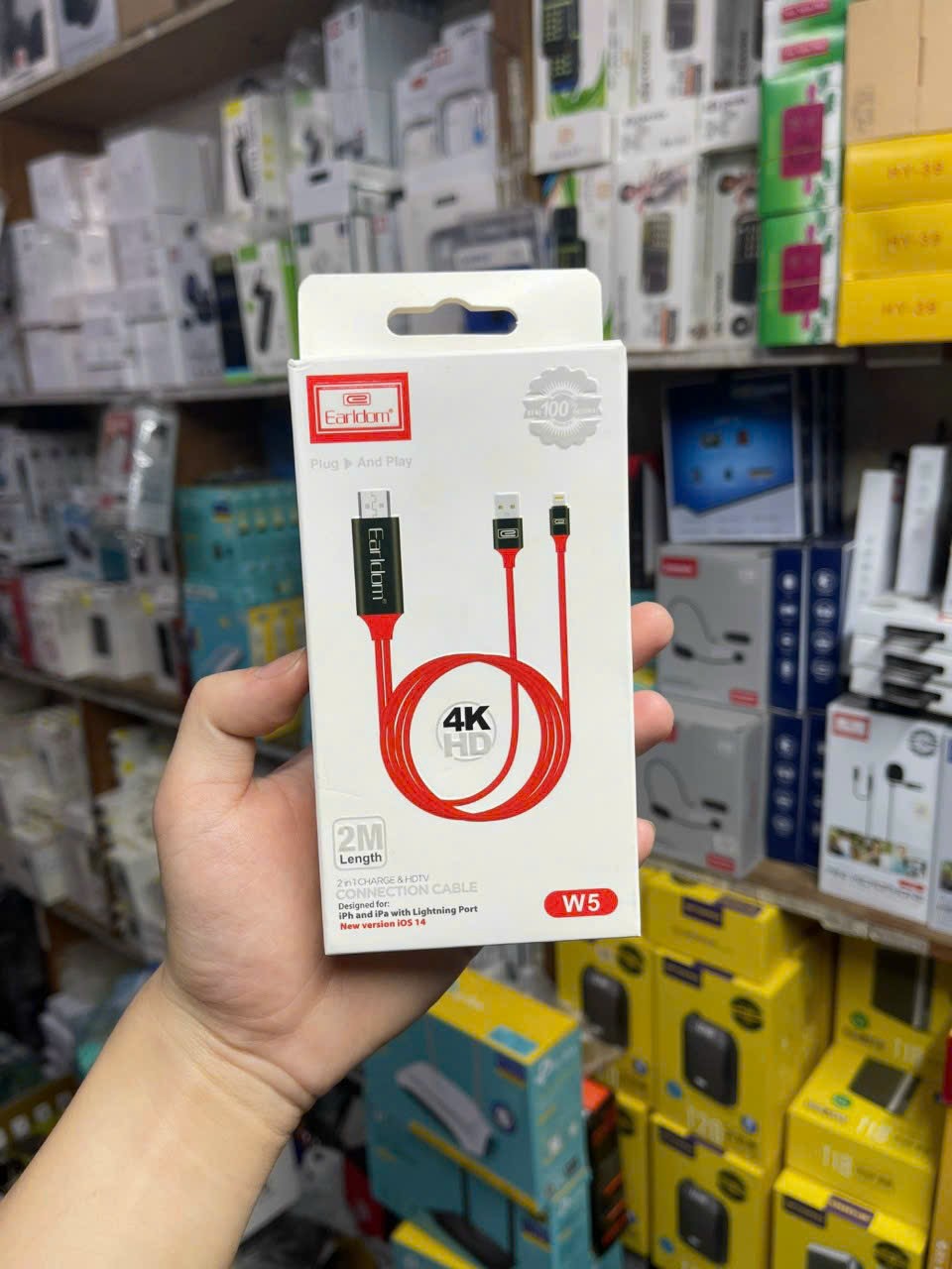 Cáp HDMI Earldom ET-W5