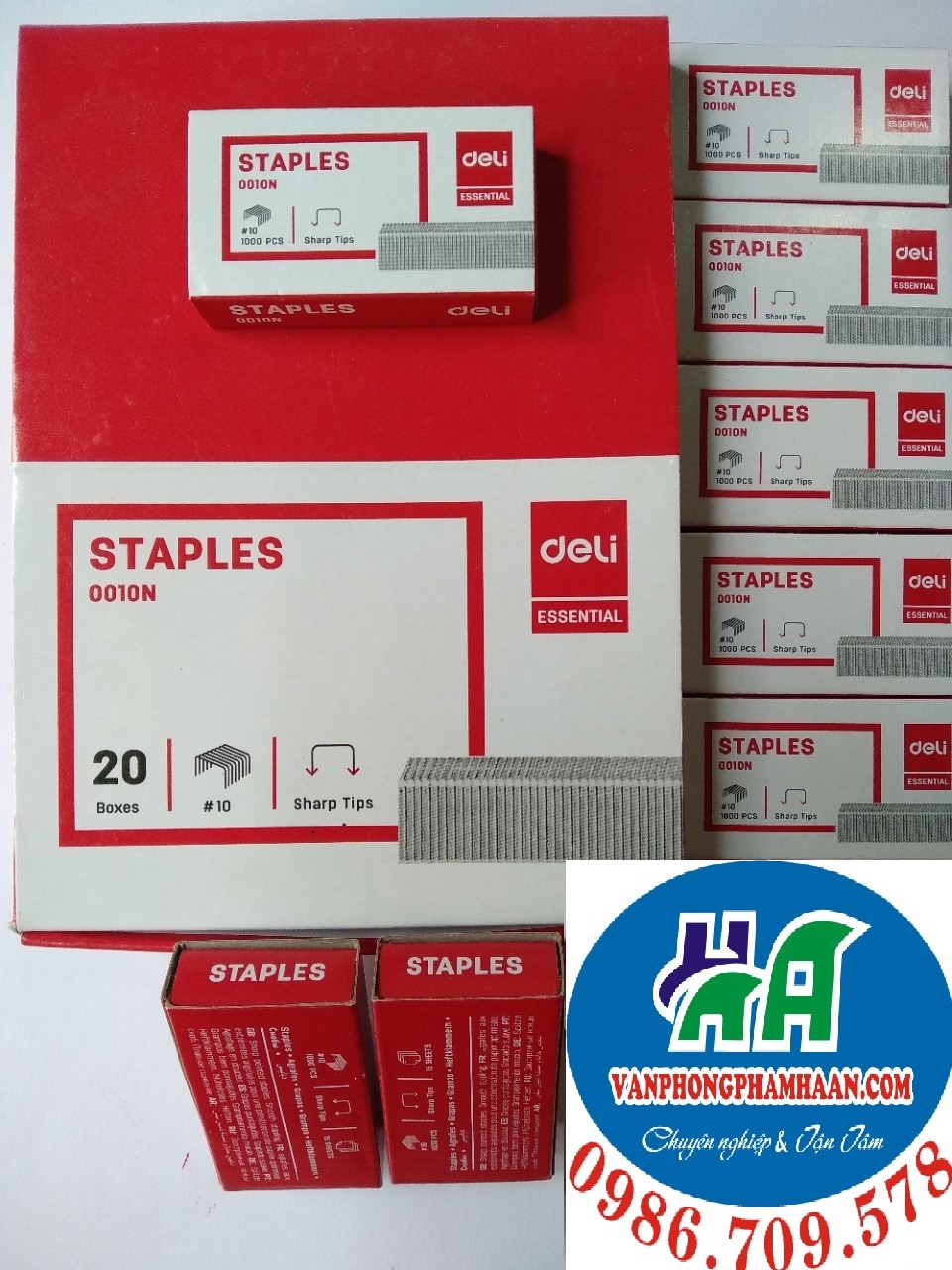 Ghim dập số 10 Deli