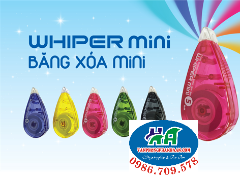 Băng xoá PLUS nhỏ WH-505 (7m)