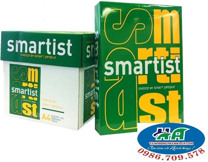 Giấy A4 Smartist ĐL 70gsm